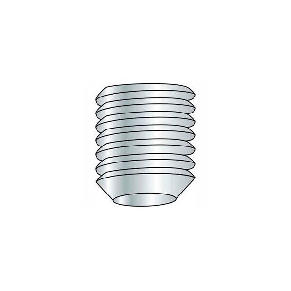 Titan Fasteners M10 x 1.5 x 40mm Cup Point Socket Set Screw - Steel - Black Oxide - DIN 125B - 45H - Pkg of 50 CCC10040 - main